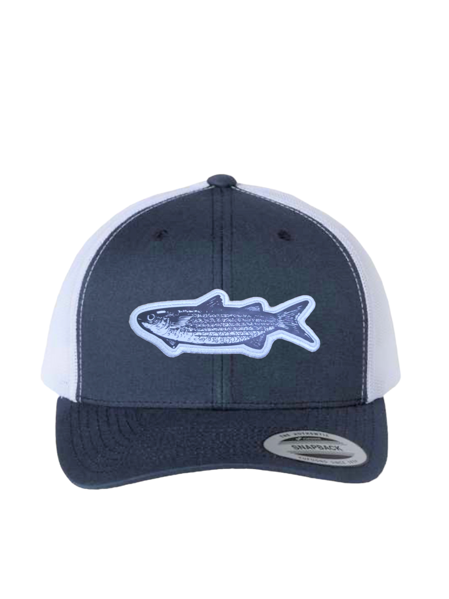 Adjustable Trucker Mullet Fish Patch Hats (Assorted Colors)